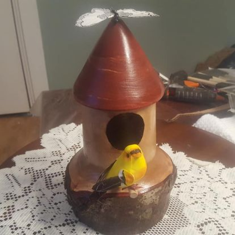 Birdhouse Ornament 
